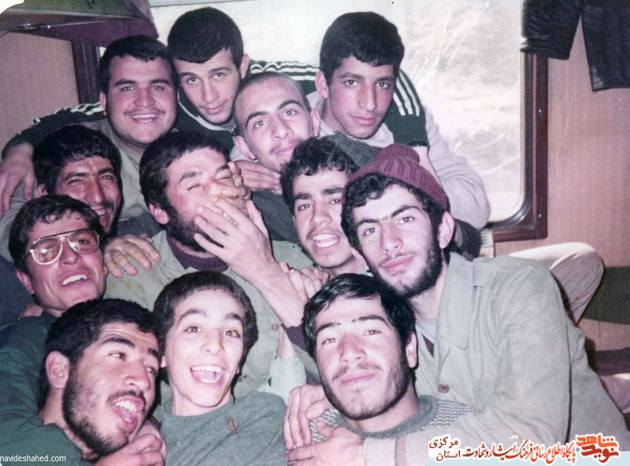 داخل قطار - 1362 اعطام برای عملیات حبیب -لشکر17 