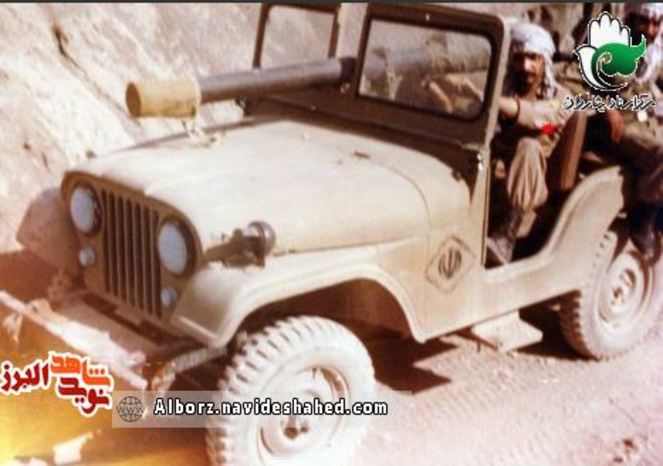 شهید غلامرضا بهادری در حال و هوای جبهه