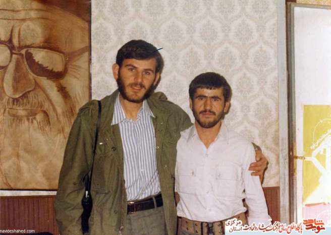 از چپ: منصور میرزایی -محمد بهرامی