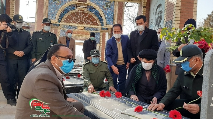 مراسم گرامیداشت سالگرد شهادت حاج قاسم سلیمانی و همرزمانش