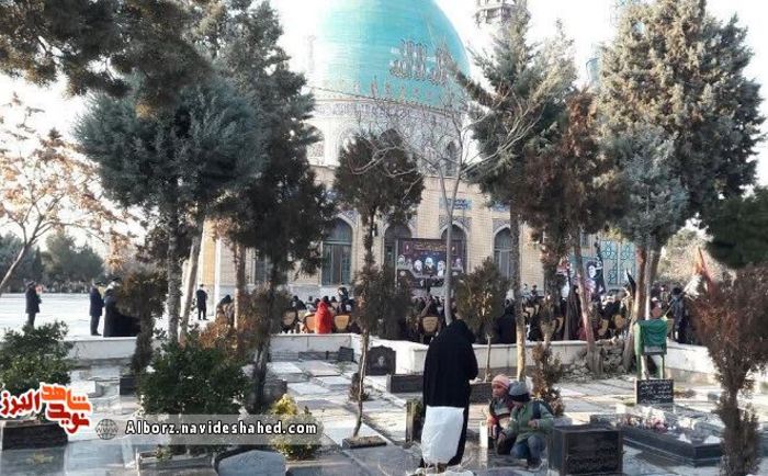 مراسم بزرگداشت سالروز شهادت سردار شهید سلیمانی در آستان مقدس امام زاده محمد(ع) برگزار شد