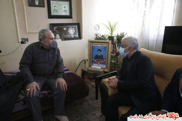 دیدار با خانواده معزز شهیدان خرمی