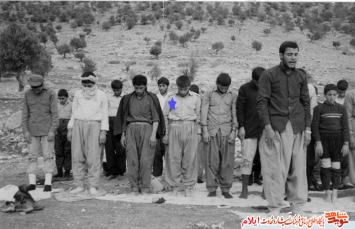 عکس به یادگار مانده از تخریب چی شهید«الیاس عباس زاده»
