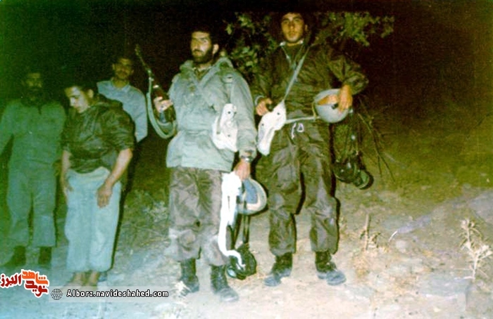 شهید احمد علی‌احمدنوجانی-کربلای چهار در کنار هم‌رزمان
