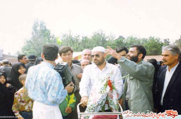 بازگشت از حج سردار داود غیاثی راد 1383