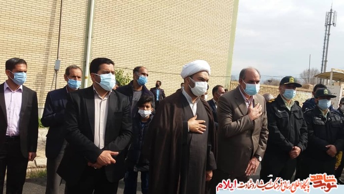 تصاویری از مراسم تشییع پیکر مطهر شهدای مدافع وطن در ایلام