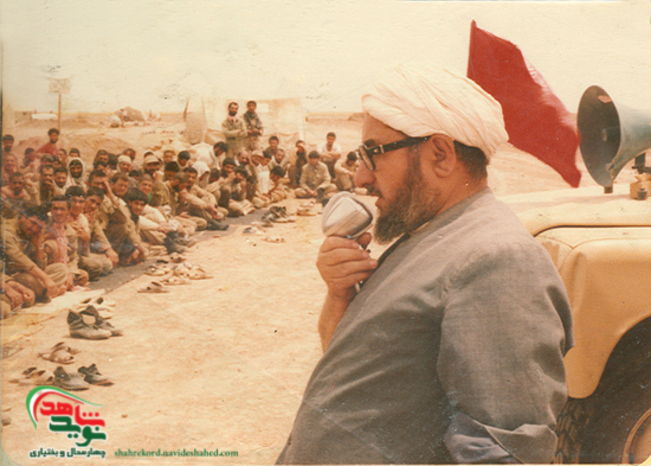 سردار شهید مصطفی آذریان و همرزمان