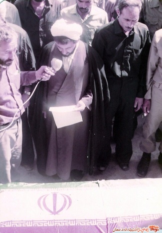 مراسم تشییع پیکر شهید محمد دامغانی