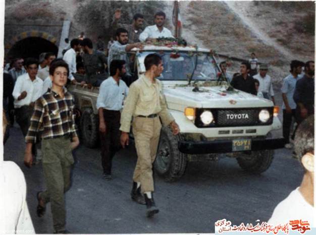 سال 1369- شازند - بازگشت از اسارت آزاده نجفعلی رضایی