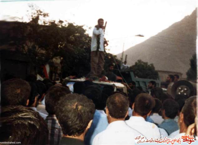 سال 1369- شازند - بازگشت از اسارت آزاده نجفعلی رضایی