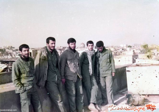 از چپ: صدیف نوروزی - نادر مرادی - مهدی آقاجانی - محمد مهاجرانی - ابوالفضل امیدی