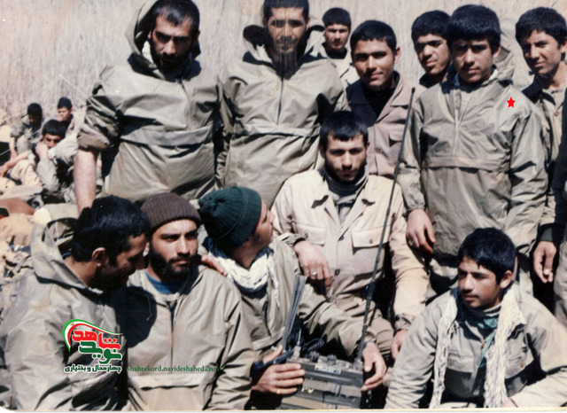 شهید الیاس اصغرزاده مرغملکی و همرزمان