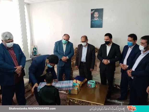 دیدار با خانواده شهید نیروی انتظامی «مجید خدابنده‌لو»