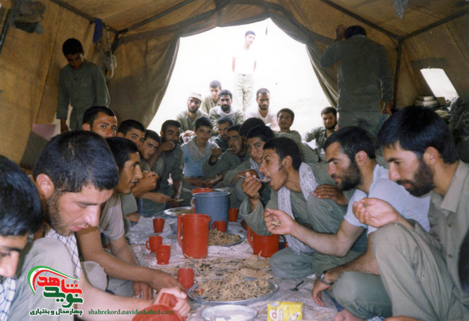 شهید یوسف زمانی سورشجانی و همرزمان 