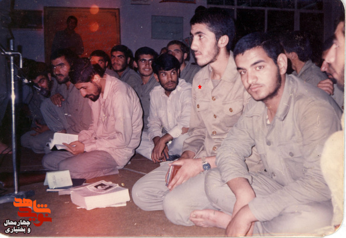 شهید غلام(غلامرضا) علی خانی گله و همرزمان 