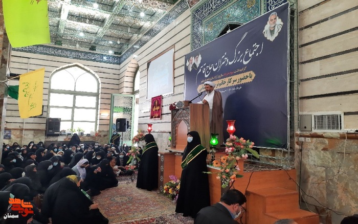 اجتماع بزرگ دختران حاج قاسم به مناسبت سالروز فتح خرمشهر - دوشنبه دوم خرداد ماه ۱۴۰۱ حسینیه المهدی شهرستان مهدیشهر