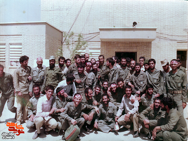 شهید علیار مرادی اشکفتکی و همرزمان 