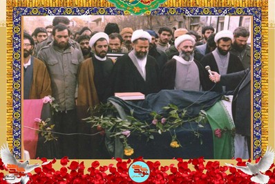 مراسم تشییع پیکر شهید والامقام عباس داودی