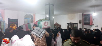 مراسم استقبال و وداع با شهید گمنام خوشنام - چهارم دی‌ماه ۱۴۰۱ شهرستان آرادان