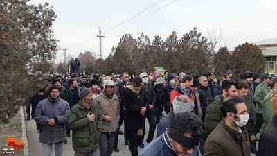 تشییع پیکر شهید گمنام، شهرک صنعتی شهرکرد