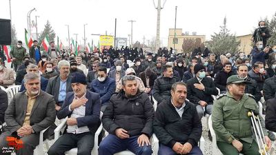 تشییع پیکر شهید گمنام، شهرک صنعتی شهرکرد