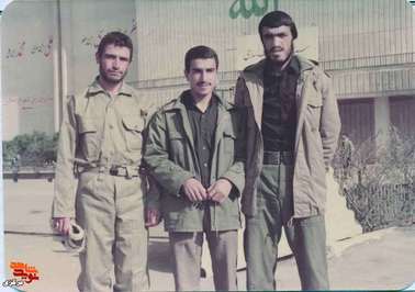 از چپ: محمد ابراهیم داودآبادی - هادی محمدی فر - محمد داودآبادی