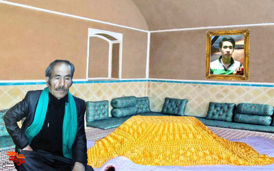 پدر گرامی شهید والامقام مدافع حرم سید محمدمهدی حسینی