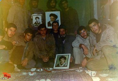 1360 - شهیدان تصویر : شهید مسعود مطیع پور - شهید محمدحسن محمدی - شهید محمد نادری