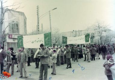 رژه 22 بهمن - میدان شهدا - اراک