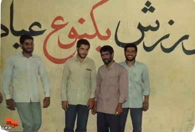 از چپ: حسین جعفرنژاد - مرتضی عبدالهی - سید محمد سجادی - مجتبی اعلایی