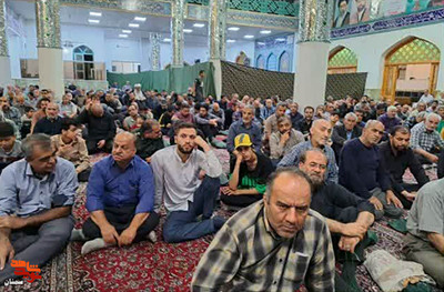 مراسم سالگرد ارتحال امام خمینی (ره) و قیام خونین پانزده خرداد- چهاردهم خرداد ۱۴۰۲ حسینیه اعظم مدرسه قلعه شهرستان شاهرود