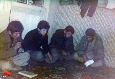 مراسم هفتم شهید خسرو جلالی 1361
