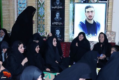 نخستین سالگرد شهادت شهید مدافع امنیت محمدحسین سروریراد و یادواره شهدای طلاب و روحانی- دوم مهرماه ۱۴۰۲ گلزار شهدای شهرستان گرمسار