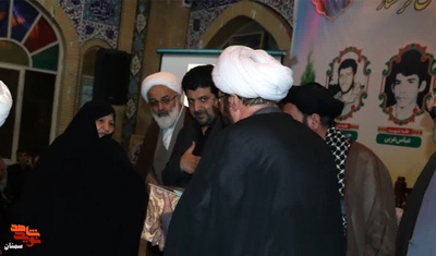 نخستین سالگرد شهادت شهید مدافع امنیت محمدحسین سروری‌راد و یادواره شهدای طلاب و روحانی- دوم مهرماه ۱۴۰۲ گلزار شهدای شهرستان گرمسار