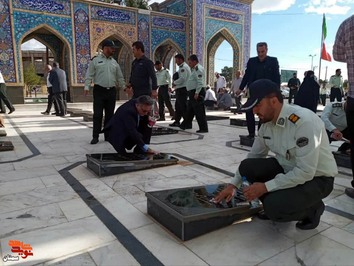تجدید میثاق حافظان امنیت وطن با آرمان‌های والای شهدا- سیزدهم مهرماه ۱۴۰۲ گلزار شهدای فردوس رضای شهرستان دامغان