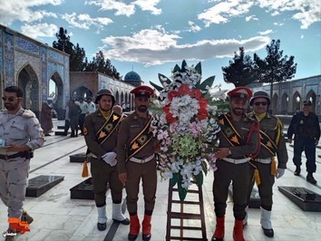 تجدید میثاق حافظان امنیت وطن با آرمانهای والای شهدا- سیزدهم مهرماه ۱۴۰۲ گلزار شهدای فردوس رضای شهرستان دامغان