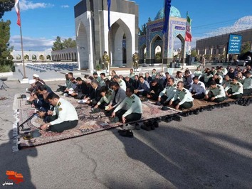تجدید میثاق حافظان امنیت وطن با آرمانهای والای شهدا- سیزدهم مهرماه ۱۴۰۲ گلزار شهدای فردوس رضای شهرستان دامغان