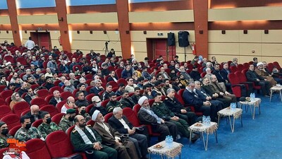 مراسم چهارمین سالگرد شهادت سردار شهید «حاج قاسم سلیمانی»- چهاردهم دیماه ۱۴۰۲ سالن هلال احمر شهرستان سمنان