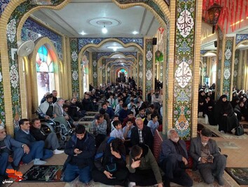 یادواره شهدای کربلای پنج- بیست و سوم دی‌ماه ۱۴۰۲ گلزار شهدای شهرستان گرمسار