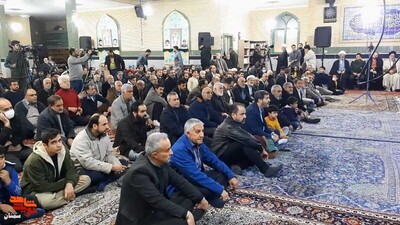 یادواره شهدای مسجد پنج تن و چهلمین روز شهدای حادثه تروریستی کرمان- بیستم بهمنماه ۱۴۰۲ مسجد پنج تن آل عبای شهرستان سمنان