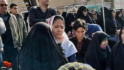 حماسه مردم انقلابی سمنان در راهپیمایی ۲۲ بهمن ۱۴۰۲