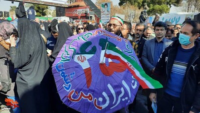 حماسه مردم انقلابی سمنان در راهپیمایی ۲۲ بهمن ۱۴۰۲