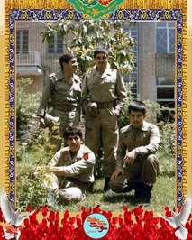 ردیف نشسته نفر سمت چپ شهید محمدعلی طوسی