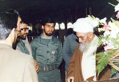از چپ: ابوالفضل امیری - جواد رضایی