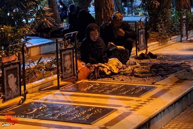مراسم شب قدر- چهاردهم فروردین ۱۴۰۳ گلزار شهدای شهرستان شاهرود