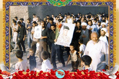 تصاویری از مراسم تشییع پیکر شهید حسین باباخانی